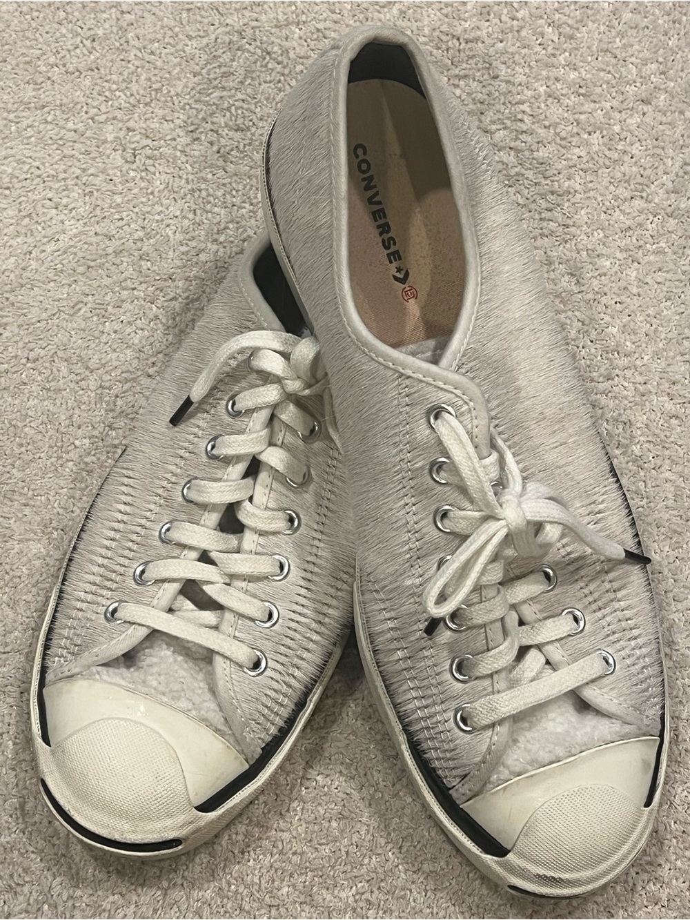 Converse Clot X Jack Purcell White Low-Top Sneakers